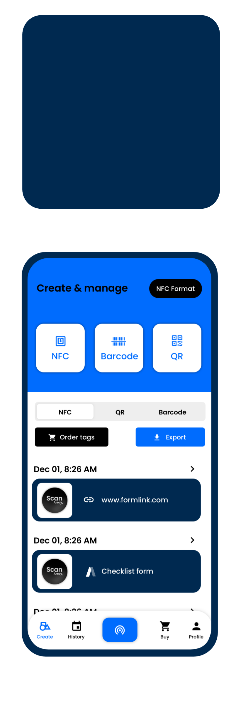 Check In NFC Tags, Sign In NFC Tags, Covid19 NFC